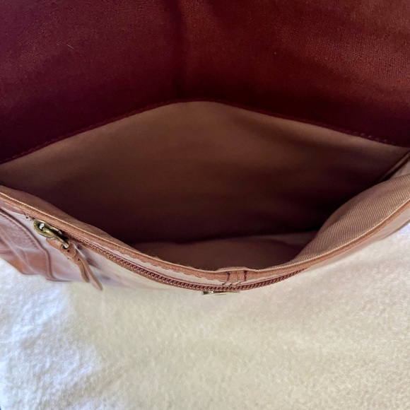 The Sak Ventura II Distressed Leather Convertible Backpack/Crossbody - Picture 7 of 7